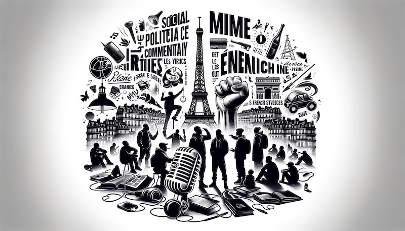 Social and Political Commentary in French Rap Lyrics