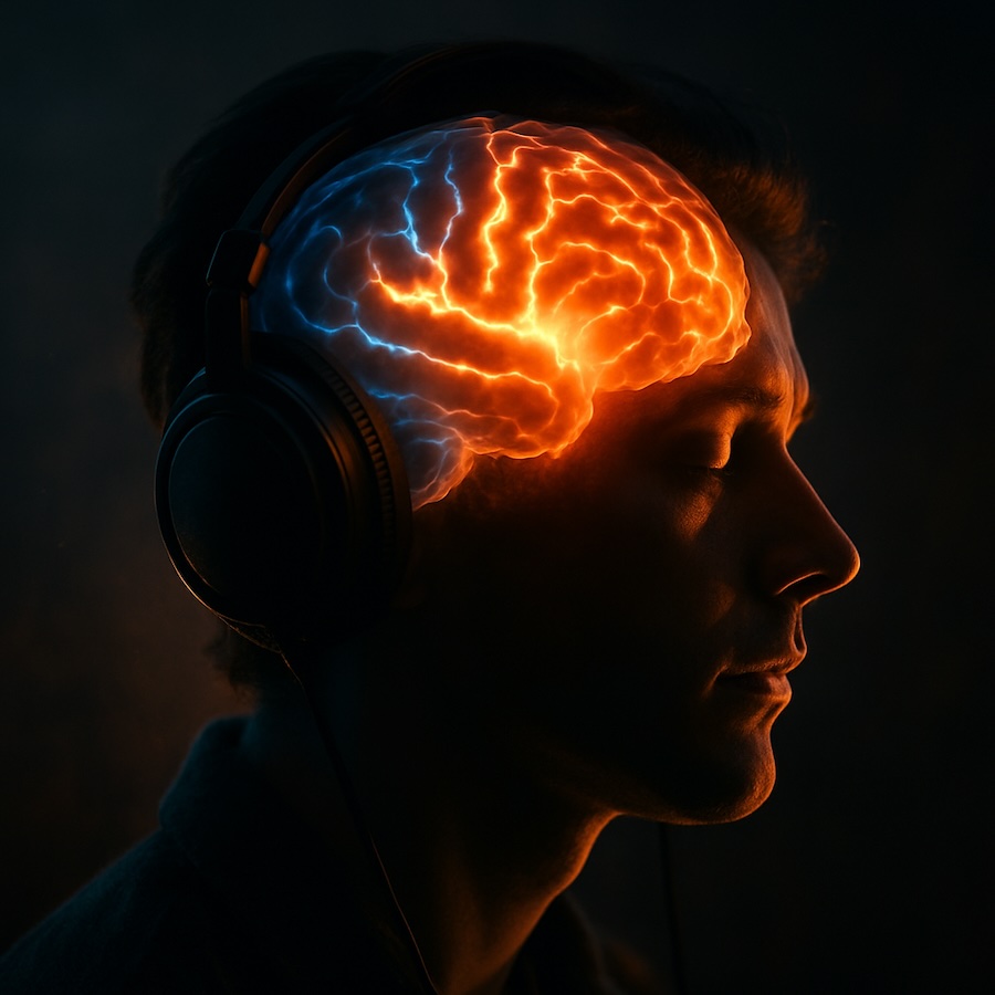 El Cerebro Se Ilumina Al Escuchar Música